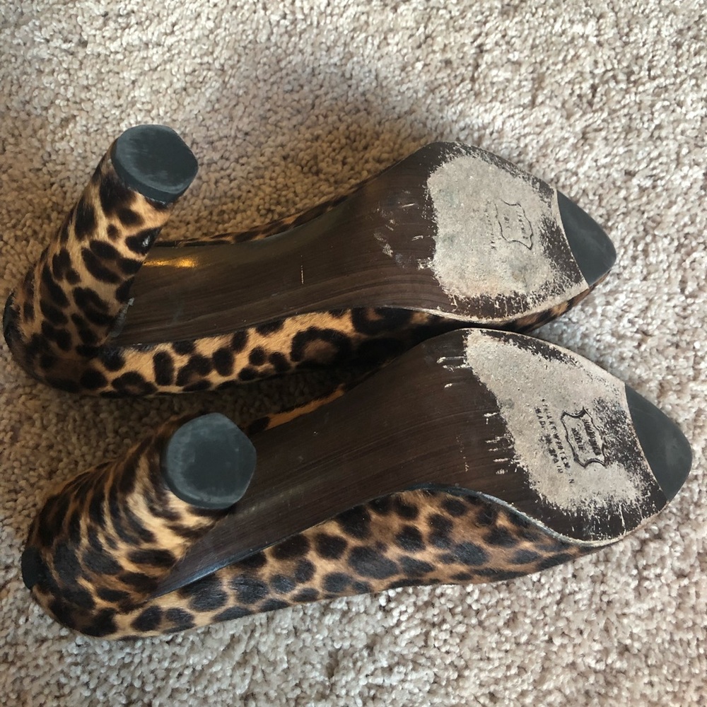 Stuart Weitzman Leopard Pumps - Picture 3 of 5